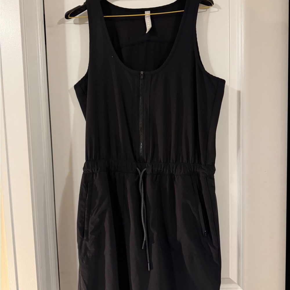Black Sleeveless Dress Athleta Built In Shorts